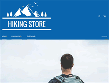 Tablet Screenshot of hikingstore.net